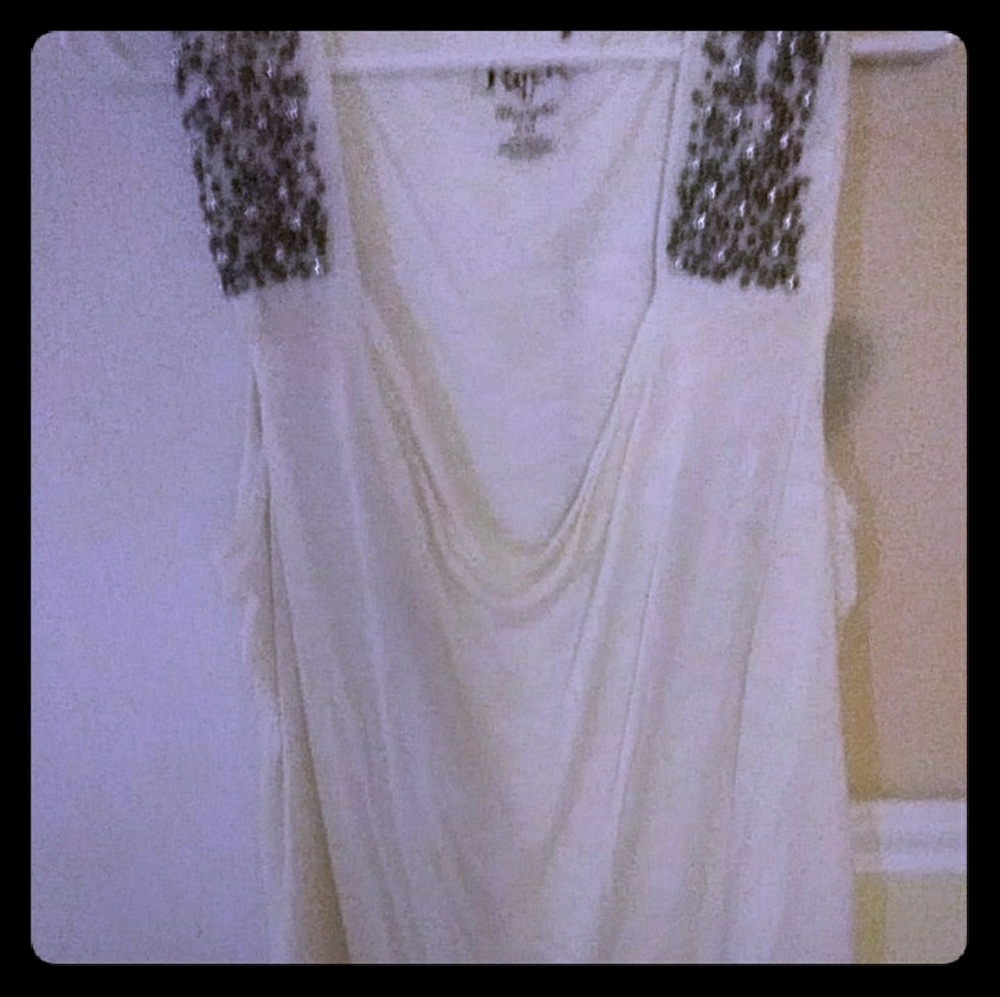 Womens Rock 47 studded top